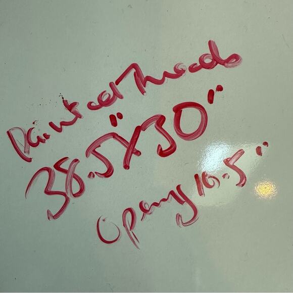 Painted Threads Open Front Kimono Coverup Summer Cream Black Tribal USA Poly - Picture 8 of 10